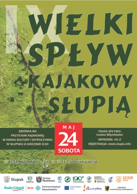 IX Wielki Spływ Kajakowy Rzeką Słupią