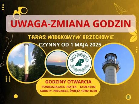 Wieża przeciwpożarowa w Orzechowie czynna dla turystów.